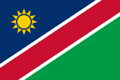 What is Namibia's Internet top-level domain extension?