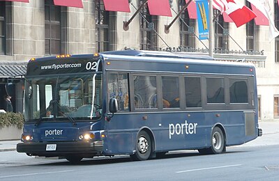 What is the stylized name of Porter Airlines?