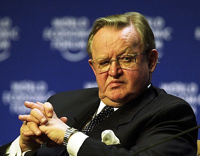 In which decade did Ahtisaari become the President of Finland?