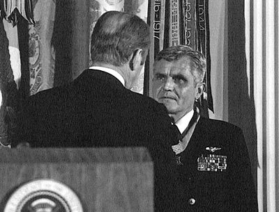 Which president awarded Stockdale the Medal of Honor?