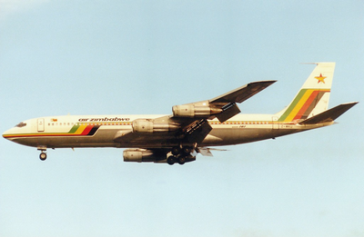 What is the IATA airline code for Air Zimbabwe?
