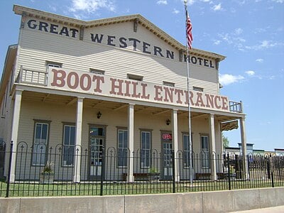 What was the primary reason for Dodge City's growth in the late 1800s?