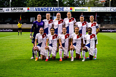 In which year was the Netherlands women's national football team officially recognized by FIFA?