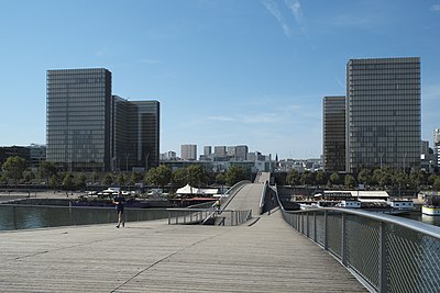 What is the name of the second main site of the Bibliothèque nationale de France?