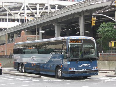 In which city is Greyhound Lines' headquarters located?