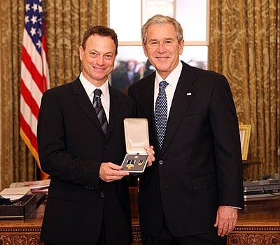 Sinise received a star on what famous location?
