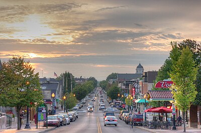 What is the name of the county where Bloomington, Indiana is located?