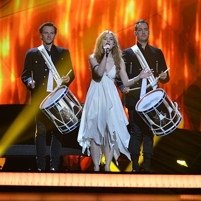Which country gave Denmark the maximum 12 points in Eurovision 2013 first?