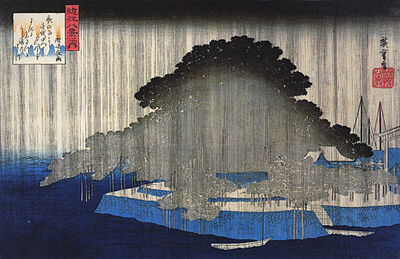 Hiroshige marked the end of which artistic tradition?