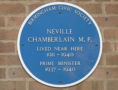 When Neville Chamberlain died?