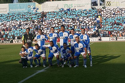 What is the highest division in which CE Sabadell FC has competed?