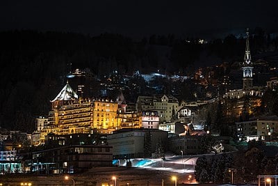 How many times has St. Moritz hosted the Winter Olympics?