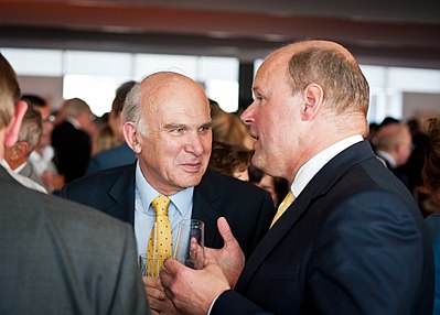 Vince Cable initially started his political career with which party?