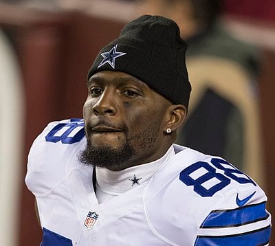 What is Dez Bryant's career-high in single-season receiving touchdowns?