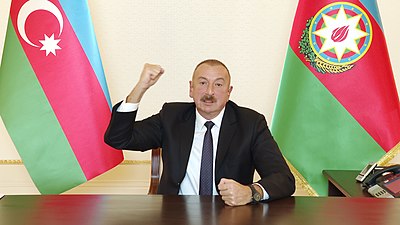 In which conflict did Azerbaijan regain control over Armenian-occupied territories during Ilham Aliyev's presidency?