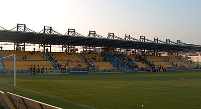 In which city is Panetolikos F.C. based?
