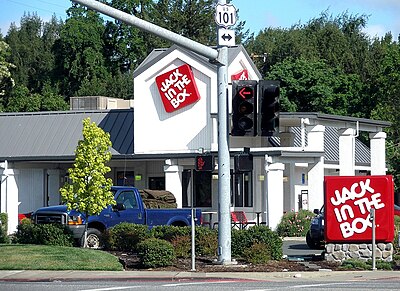 What type of food is Jack in the Box best known for?