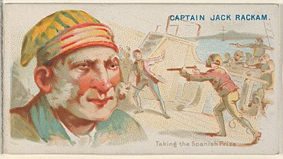 What was the name of the channel where Calico Jack cruised?
