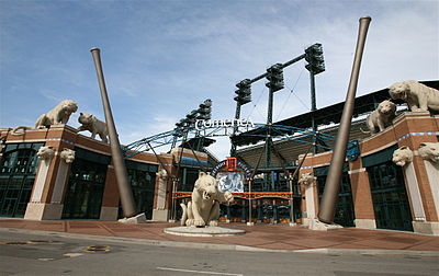 What is the maximum number of people that can be present at [url class="tippy_vc" href="#2605479"]Comerica Park[/url], the home of Detroit Tigers?