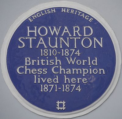 Besides chess, Staunton was a scholar in which author's works?