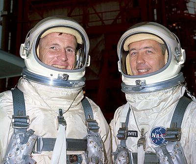 Which Apollo hardware was first crew-tested under McDivitt's command?