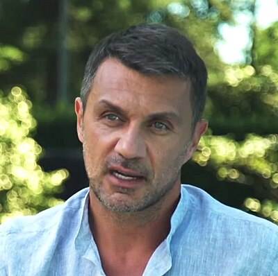 What position did Paolo Maldini primarily play in football?