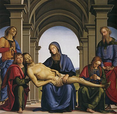 Which powerful family of Florence was a patron of Perugino?