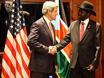 When did Kiir become Commander-in-Chief of SPLA?