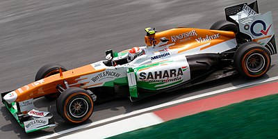 In which year did Sutil make his return to F1 after a year out?