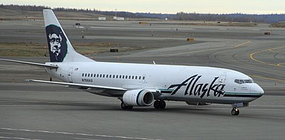 Which aircraft manufacturer supplies the majority of Alaska Airlines' fleet?