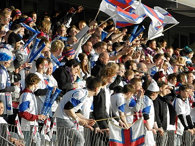 What is the population rank of Faroe Islands among UEFA countries?