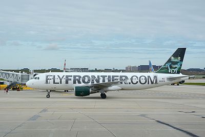 Where is Frontier Airlines headquartered?