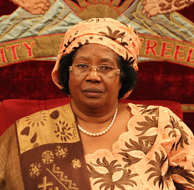 When did Joyce Banda take office as President of Malawi?