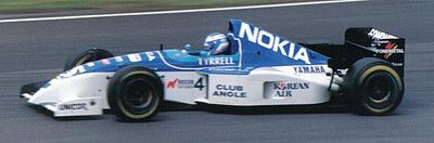 How many Drivers' Championships did Tyrrell Racing win with Jackie Stewart?