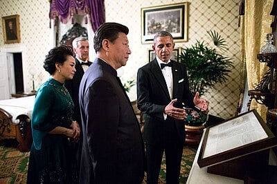 In which of the listed events did Xi Jinping attend?[br](Select 2 answers)