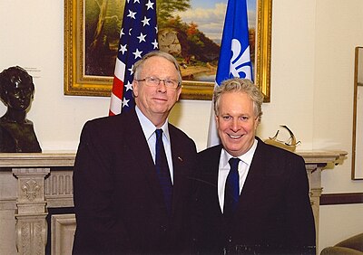 Which position did Charest contest for in 1993 after Mulroney?