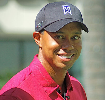 What significant event is related to Tiger Woods?