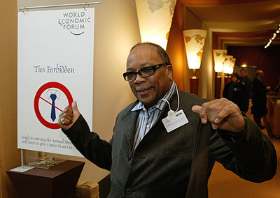 What logo does Quincy Jones use?