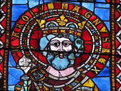 With whom did Charlemagne initially co-rule the Frankish kingdom?