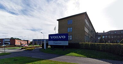 What type of engines does Volvo produce for the aerospace industry?
