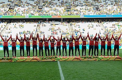 In which year did the Canada women's national soccer team make their FIFA Women's World Cup debut?