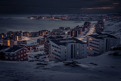 What is the tallest building in Nuuk?