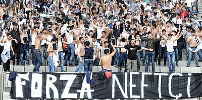 What is the maximum number of people that can be present at [url class="tippy_vc" href="#12097395"]Bakcell Arena[/url], the home of Neftchi Baku PFC?
