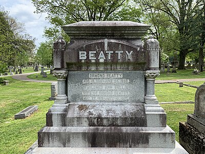 What was Beatty's first teaching position at Centre College?