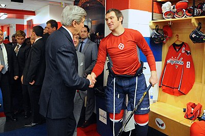 Who is the only player to have scored more goals in the NHL than Alexander Ovechkin?