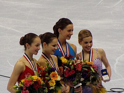 Which position has Sasha Cohen NOT finished in at the World Championships?