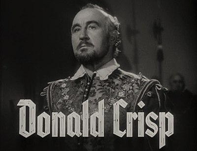 What was Donald Crisp's full name?
