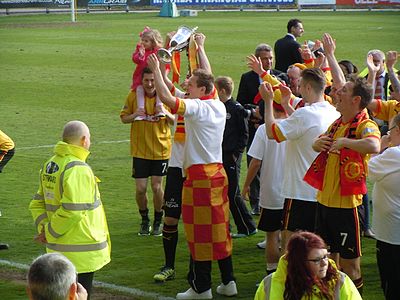 Which league did Partick Thistle F.C. win in the 2020-21 season?