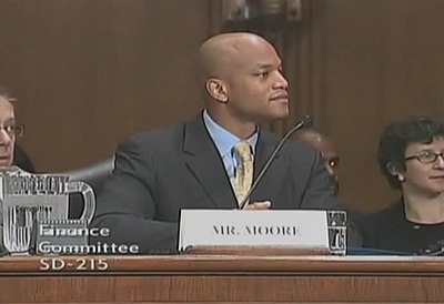 What party does Wes Moore belong to?