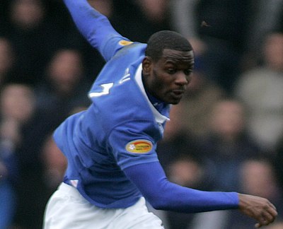 Which Scottish club did Maurice Edu score his first goal against?